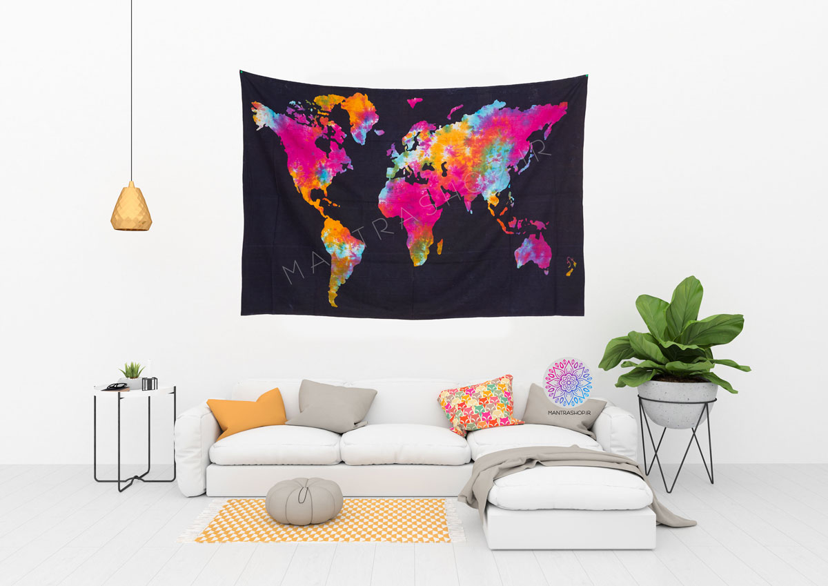 بکدراپ نقشه جهان